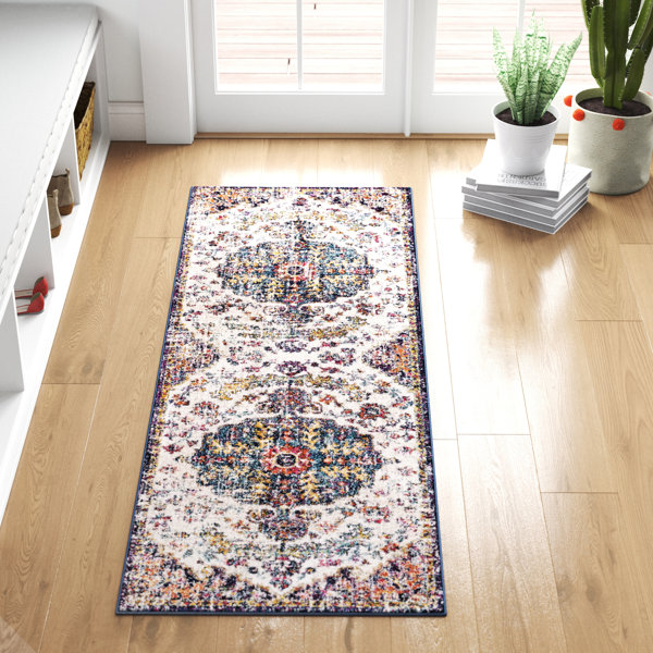Mistana™ Hillsby Oriental Blue Area Rug & Reviews Wayfair